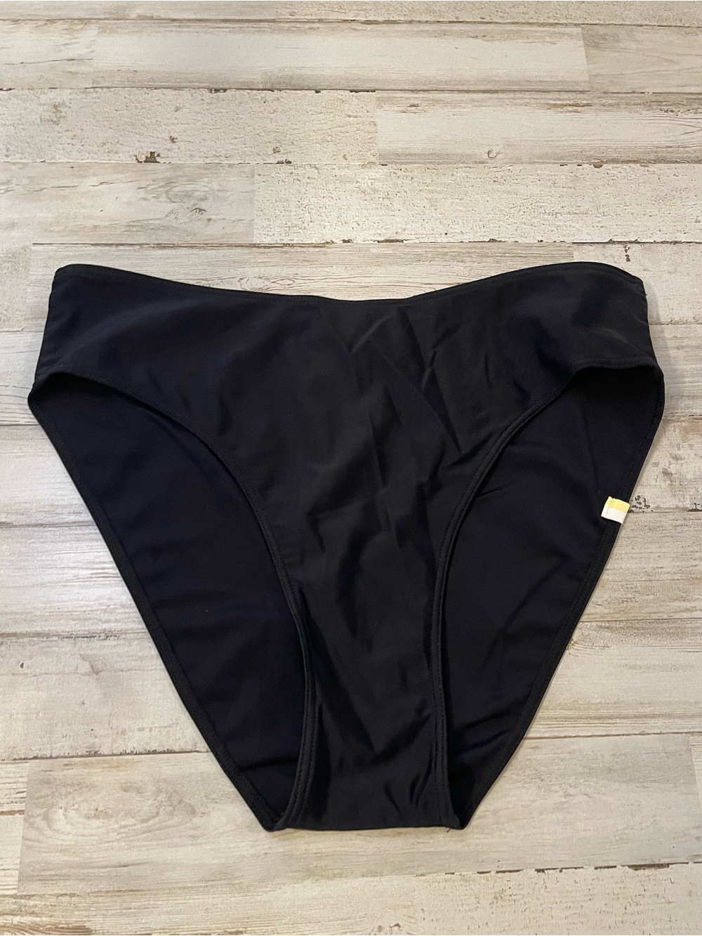 Summersalt Women’s High Leg Mid Rise Bikini Bottom Size 6 Black